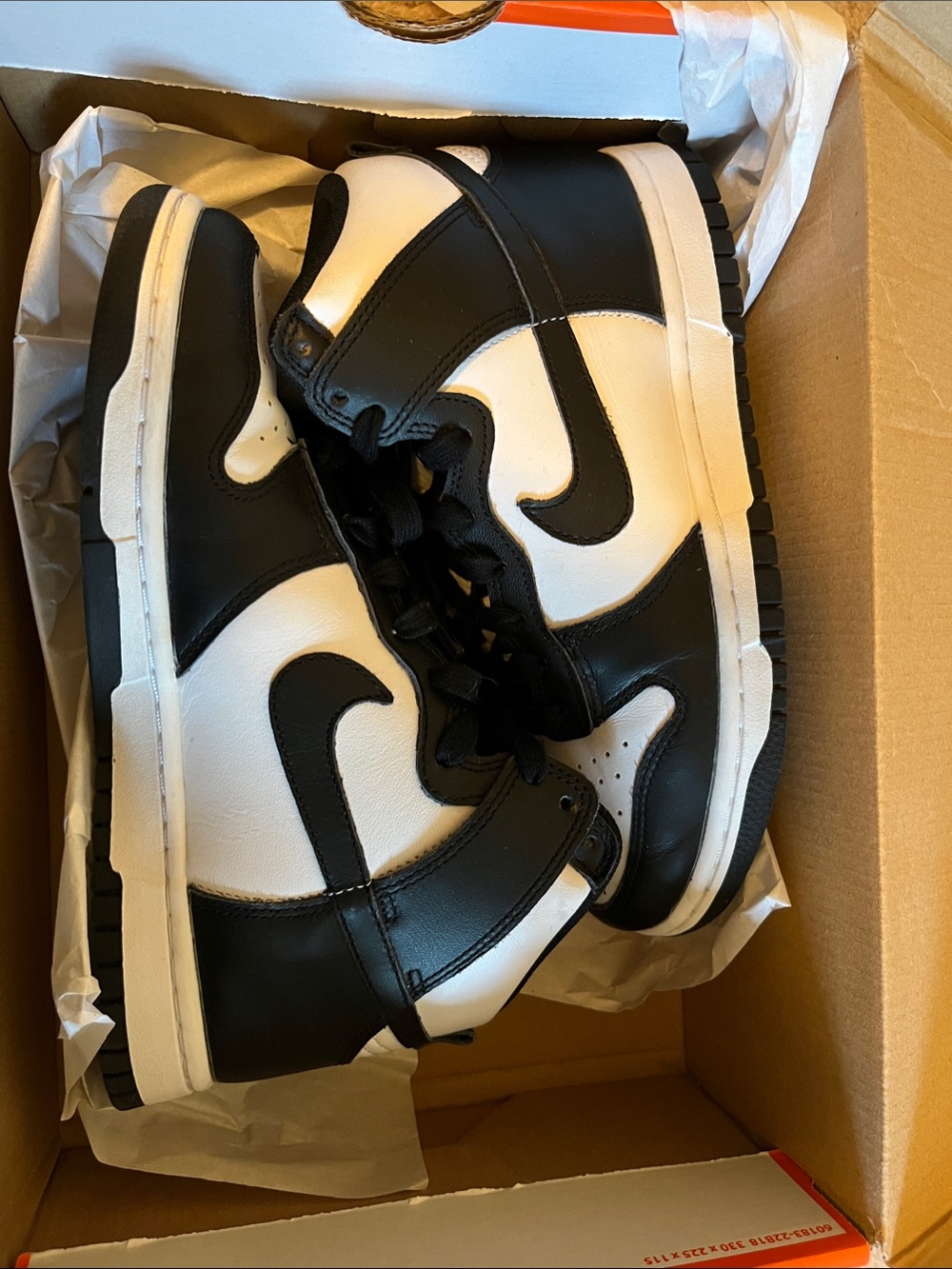 Nike Dunk High Panda Black White Women’s 7 / Men’s 5.5